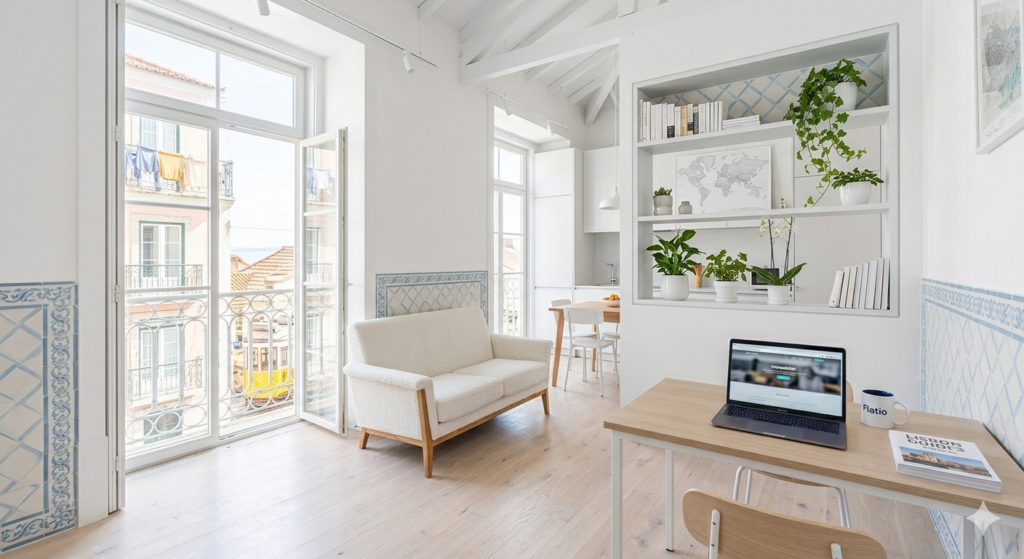 Flatio apartment rentals Lisbon nomad friendly